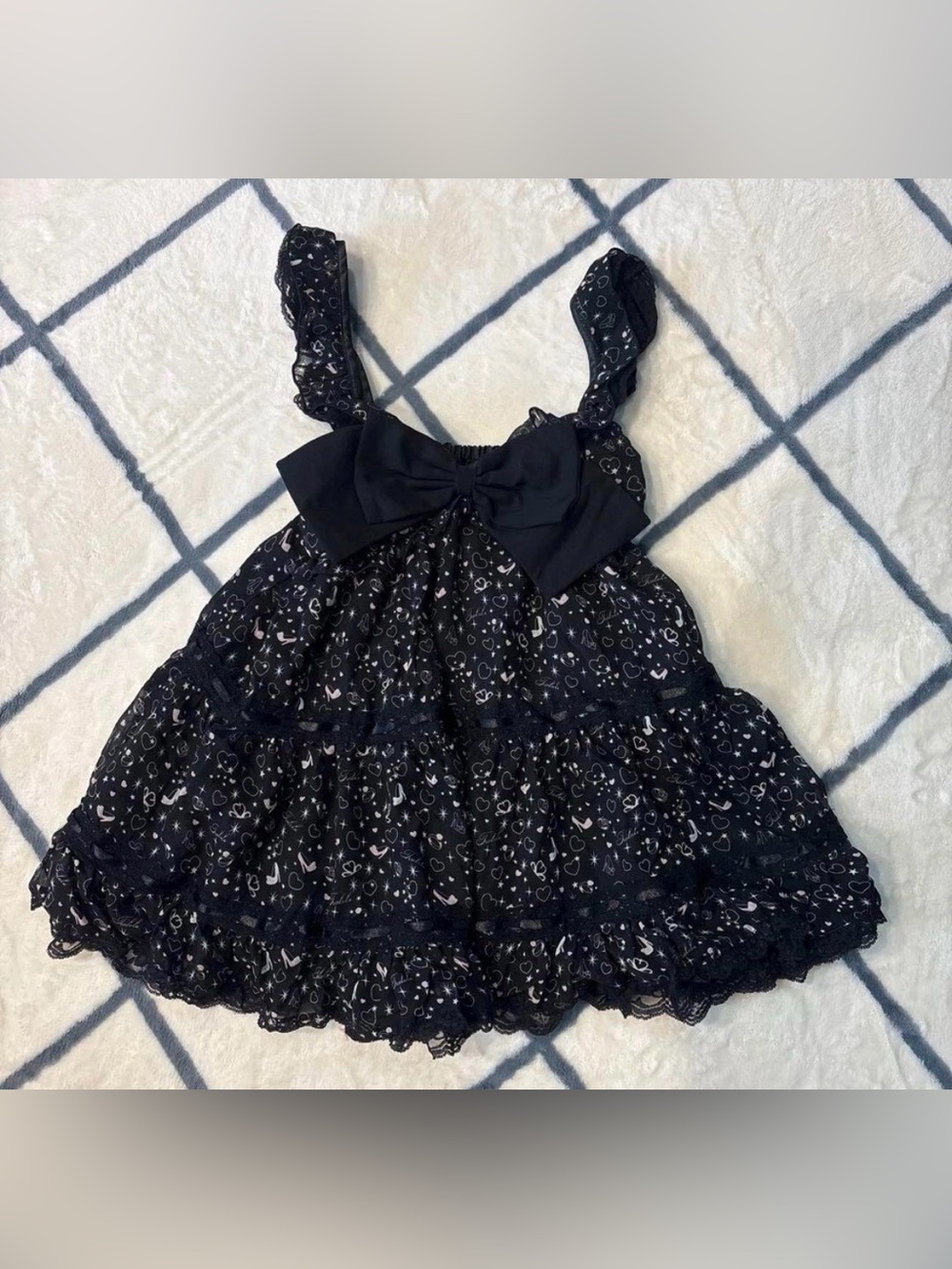 Liz Lisa - TRALALA 🖤 Tiered babydoll mini dress